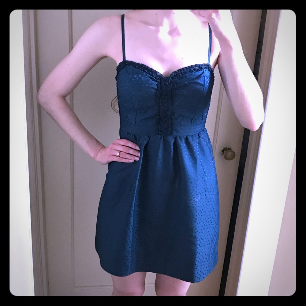 American Eagle silky polka dot dress - Picture 2 of 3